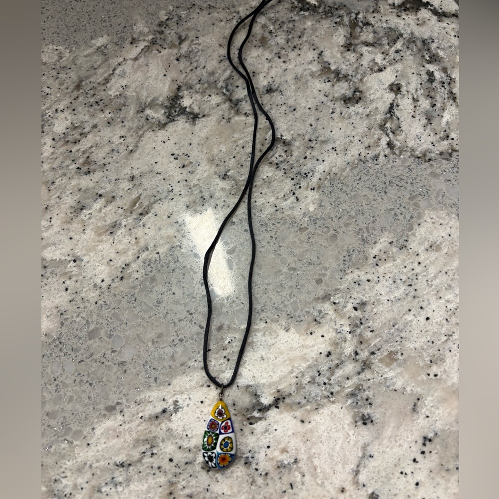 Elegant Multicolor Pendant Necklace